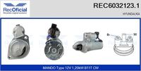 RECOFICIAL 60321231 - Motor de arranque