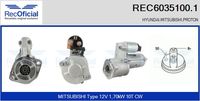 RECOFICIAL 60351001 - Motor de arranque