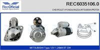 RECOFICIAL 60351060 - Motor de arranque