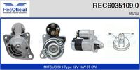 RECOFICIAL 60351090 - Motor de arranque