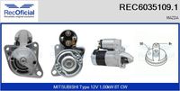 RECOFICIAL 60351091 - Motor de arranque