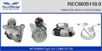 RECOFICIAL 60351100 - Motor de arranque