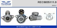 RECOFICIAL 60351110 - Motor de arranque