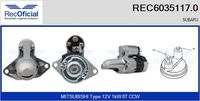 RECOFICIAL 60351170 - Motor de arranque