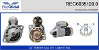 RECOFICIAL 60351200 - Motor de arranque