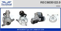 RECOFICIAL 60351220 - Motor de arranque