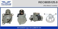 RECOFICIAL 60351250 - Motor de arranque