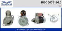 RECOFICIAL 60351260 - Motor de arranque