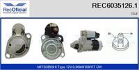 RECOFICIAL 60351261 - Motor de arranque