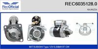 RECOFICIAL 60351280 - Motor de arranque