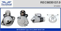 RECOFICIAL 60351370 - Motor de arranque