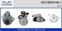 RECOFICIAL 60351401 - Motor de arranque