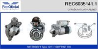 RECOFICIAL 60351411 - Motor de arranque