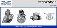 RECOFICIAL 60351561 - Motor de arranque