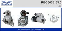 RECOFICIAL 60351650 - Motor de arranque