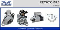 RECOFICIAL 60351670 - Motor de arranque