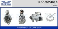 RECOFICIAL 60351680 - Motor de arranque