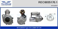 RECOFICIAL 60351701 - Motor de arranque