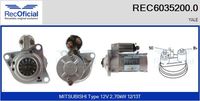 RECOFICIAL 60352000 - Motor de arranque