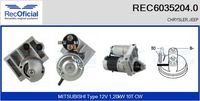 RECOFICIAL 60352040 - Motor de arranque