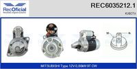 RECOFICIAL 60352121 - Motor de arranque