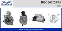 RECOFICIAL 60352151 - Motor de arranque