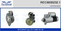 RECOFICIAL 60352321 - Motor de arranque