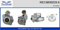 RECOFICIAL 60352330 - Motor de arranque