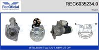 RECOFICIAL 60352340 - Motor de arranque