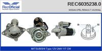 RECOFICIAL 60352380 - Motor de arranque