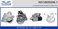 RECOFICIAL 60352461 - Motor de arranque