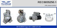 RECOFICIAL 60352501 - Motor de arranque