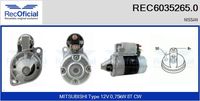 RECOFICIAL 60352650 - Motor de arranque