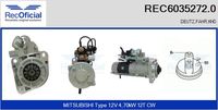 RECOFICIAL 60352720 - Motor de arranque