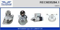 RECOFICIAL 60352841 - Motor de arranque