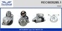 RECOFICIAL 60352851 - Motor de arranque