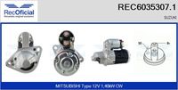 RECOFICIAL 60353071 - Motor de arranque