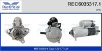 RECOFICIAL REC60353171 - Motor de arranque