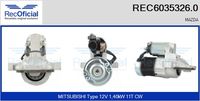 RECOFICIAL 60353260 - Motor de arranque