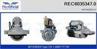 RECOFICIAL 60353470 - Motor de arranque