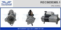 RECOFICIAL 60353651 - Motor de arranque