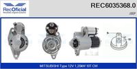 RECOFICIAL 60353680 - Motor de arranque