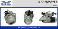 RECOFICIAL 60353740 - Motor de arranque