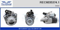 RECOFICIAL 60353741 - Motor de arranque