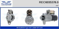 RECOFICIAL 60353780 - Motor de arranque