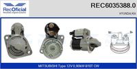 RECOFICIAL 60353880 - Motor de arranque