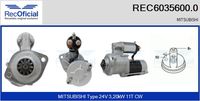 RECOFICIAL 60356000 - Motor de arranque