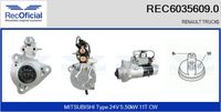 RECOFICIAL 60356090 - Motor de arranque