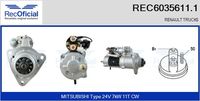 RECOFICIAL 60356111 - Motor de arranque