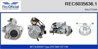 RECOFICIAL 60356361 - Motor de arranque